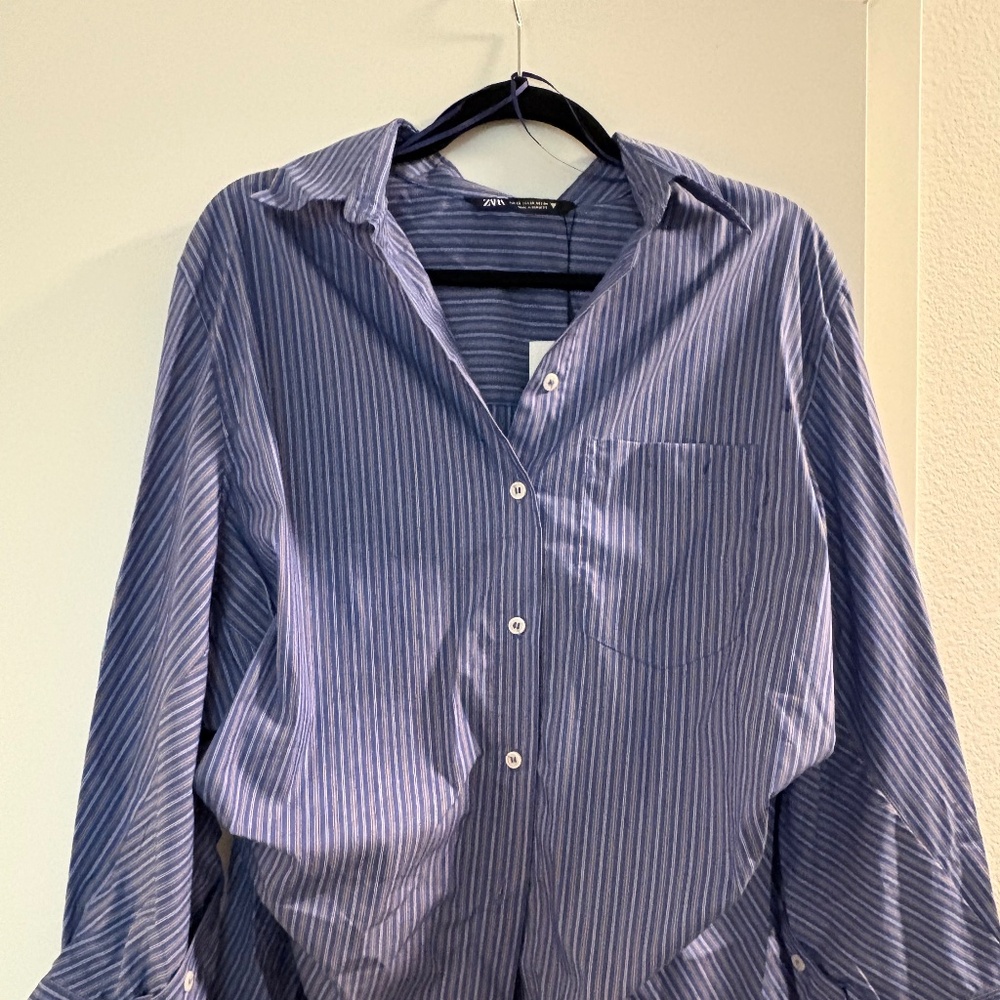 Zara oversized blouse